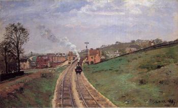 Camille Pissarro : Lordship Lane Station, Dulwich